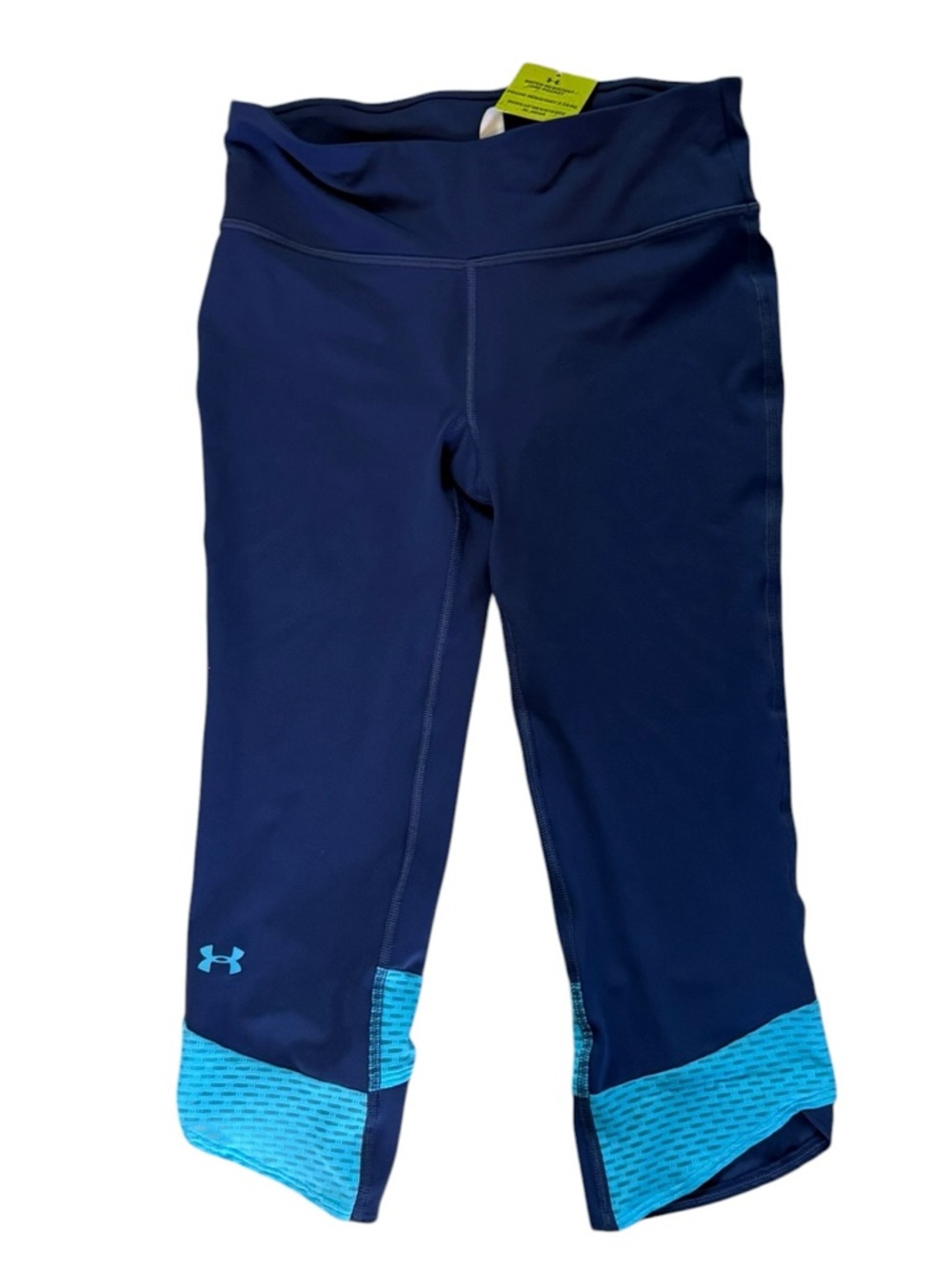NWT Under Armour Women's Fly-By Compression Capri leggings Small - Picture 6 of 6